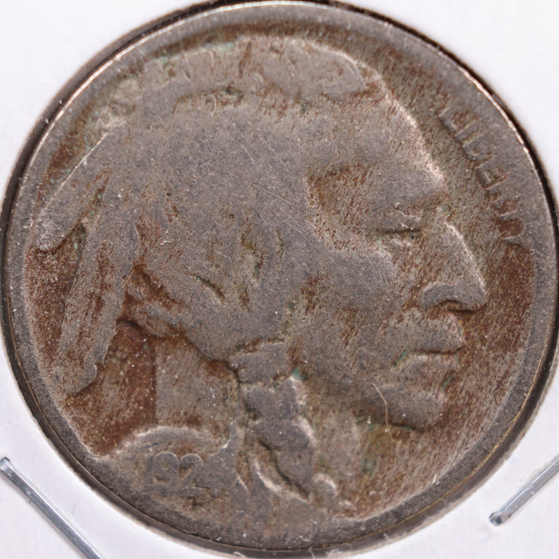 1924 Buffalo Nickel, Very Good Circulated Coin, Store