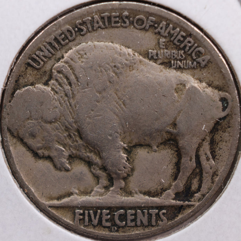 1924-D Buffalo Nickel, Very Good Circulated Coin, Store