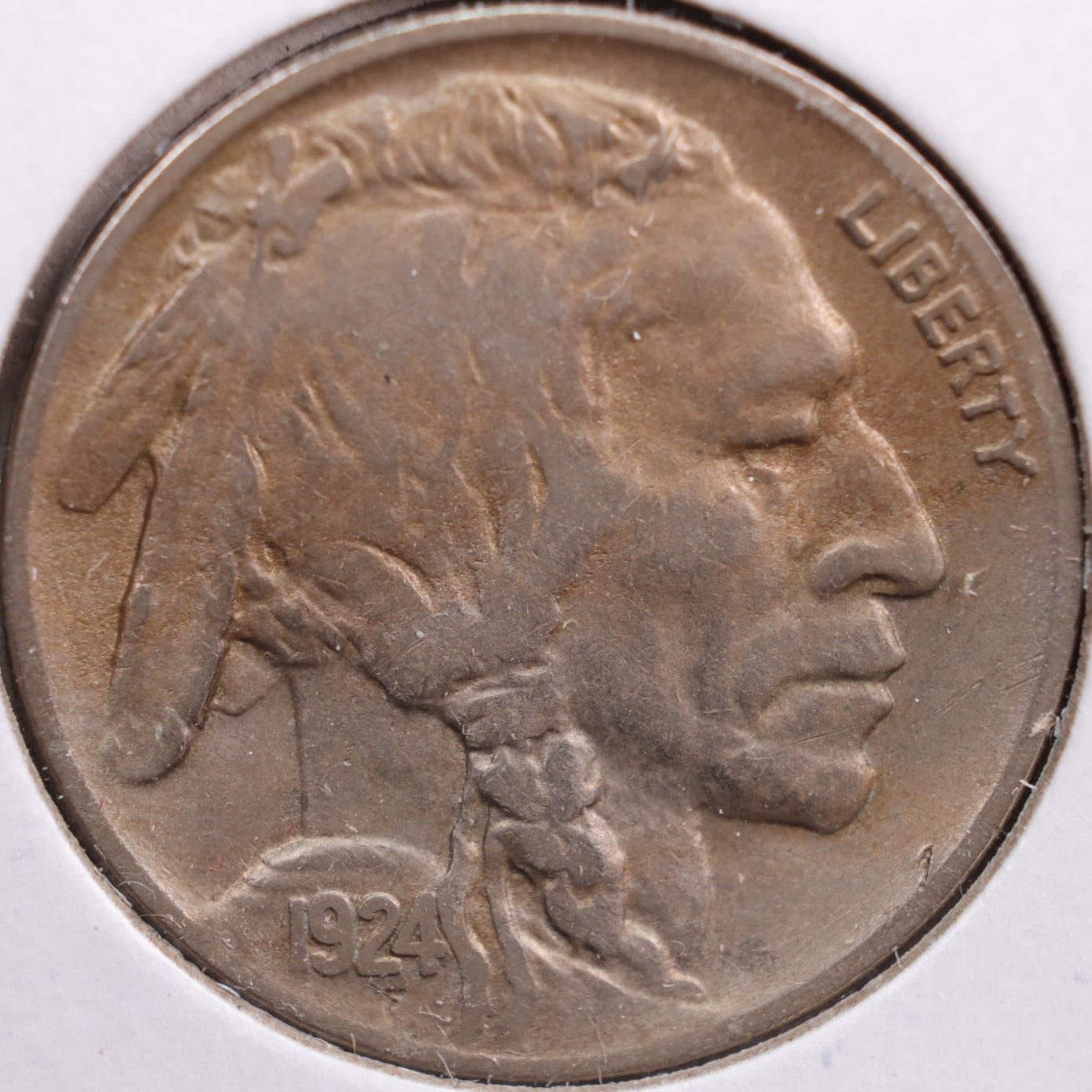 1924-D Buffalo Nickel, Very Fine+ Circulated Coin, Store #NL521