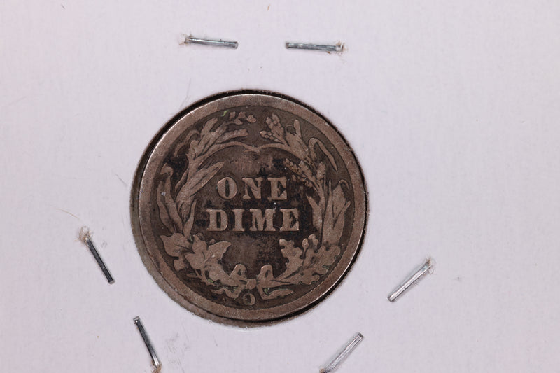 1902-O Barber Silver Dime, Affordable Circulated Coin,  Store