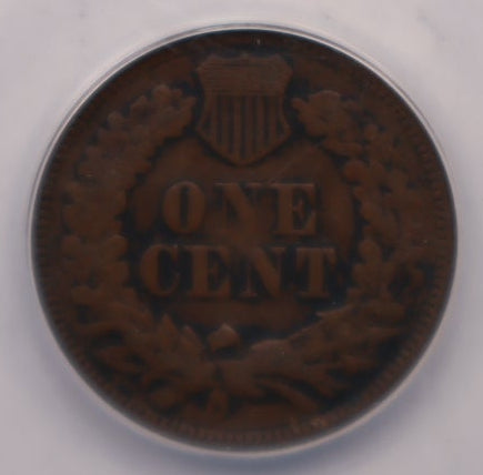 1872 Indian Head Small Cents, ANACS VG-10 Details, Scratched, Store #CT002.