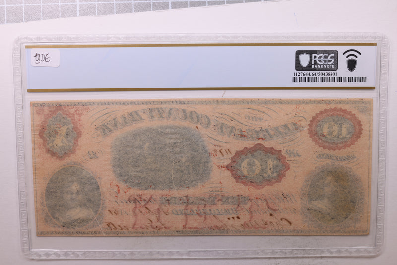 1861 $5., ALLEGANY COUNTY BANK., Cumberland, MD.,  PCGS CU-64., Store
