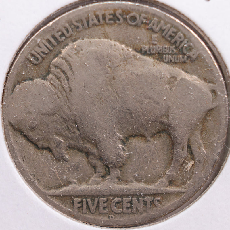 1924-D Buffalo Nickel, Very Good Circulated Coin, Store