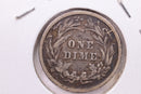 1898 Barber Silver Dime., V.G., Store Sale