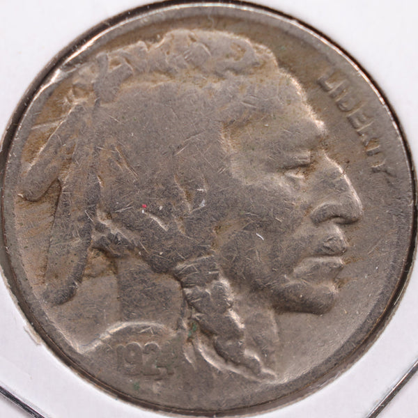 1924-D Buffalo Nickel, Very Good Circulated Coin, Store #NL525