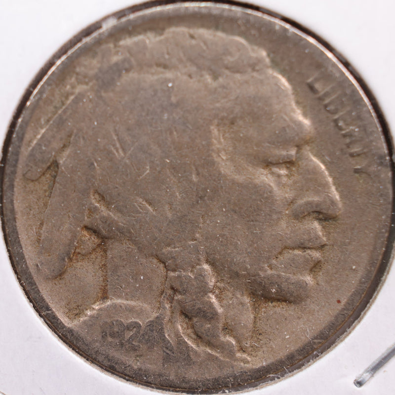 1924-D Buffalo Nickel, Very Good Circulated Coin, Store