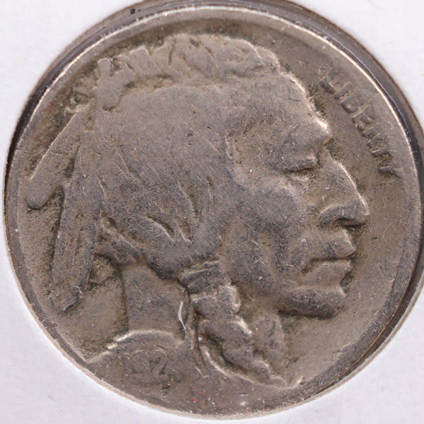 1924-D Buffalo Nickel, Very Good Circulated Coin, Store #NL531