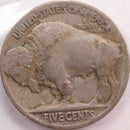 1924-D Buffalo Nickel, Very Good Circulated Coin, Store