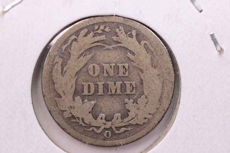 1907-O Barber Silver Dime, Affordable Circulated Coin,  Store