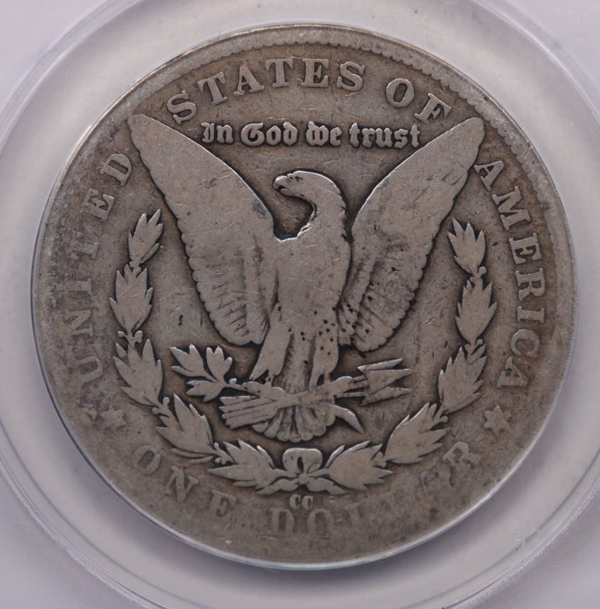 1882-CC Morgan Silver Dollar, ANACS G-4 Details; Cleaned, Store #DR077.