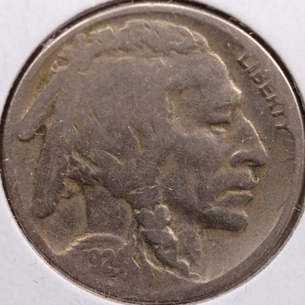 1924-S Buffalo Nickel, Very Good Circulated Coin, Store #NL540
