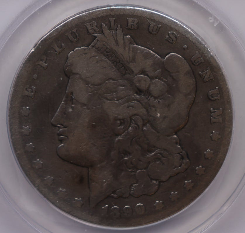 1890-CC Morgan Silver Dollar, ANACS Graded Good Details, Circulated.  Store #DR067.