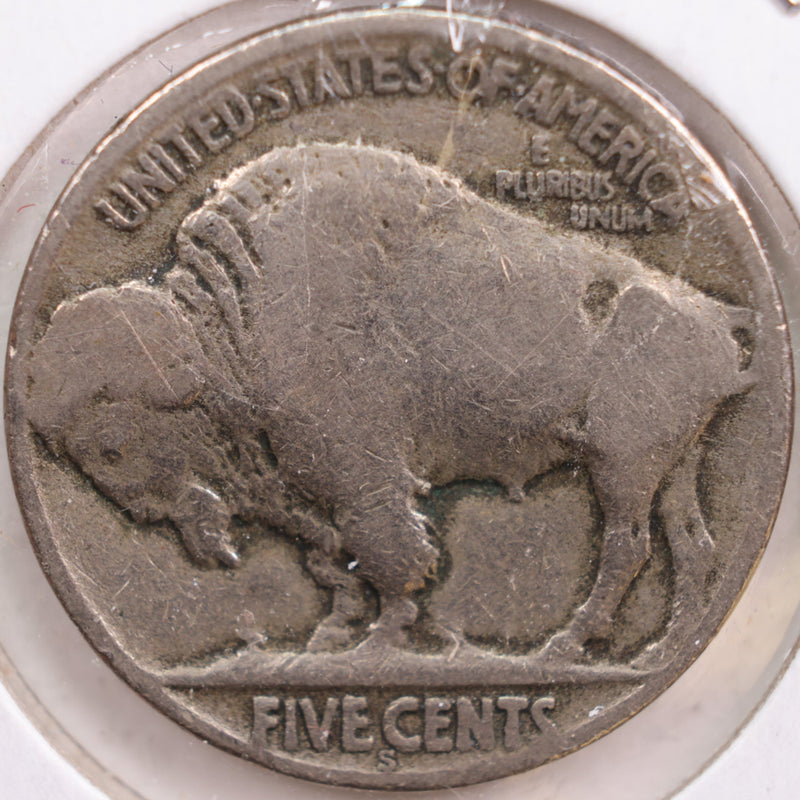 1924-S Buffalo Nickel, Very Good Circulated Coin, Store