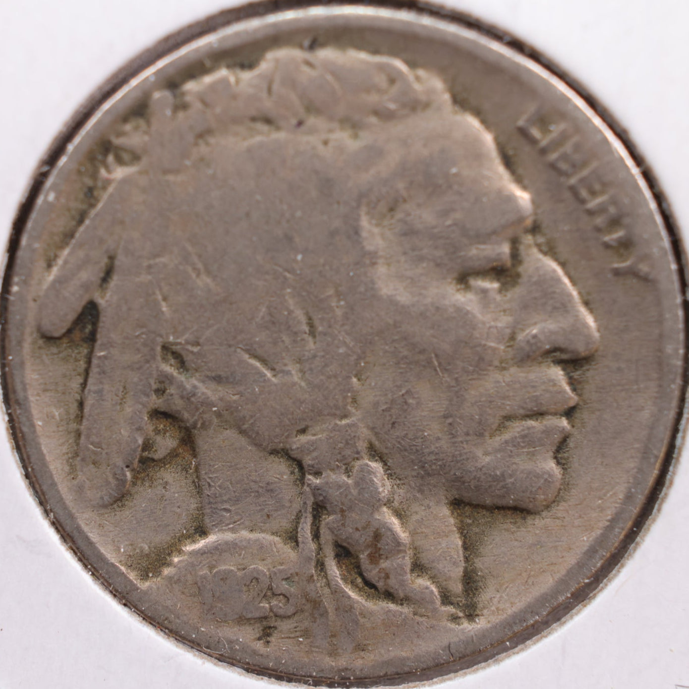 1925 Buffalo Nickel, Very Good Circulated Coin, Store #NL549