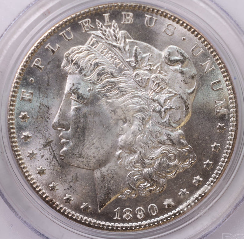 1890-CC Morgan Silver Dollar., PCGS Certified MS-63., Store