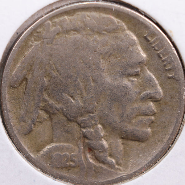 1925-D Buffalo Nickel, Fine Circulated Coin, Store #NL551