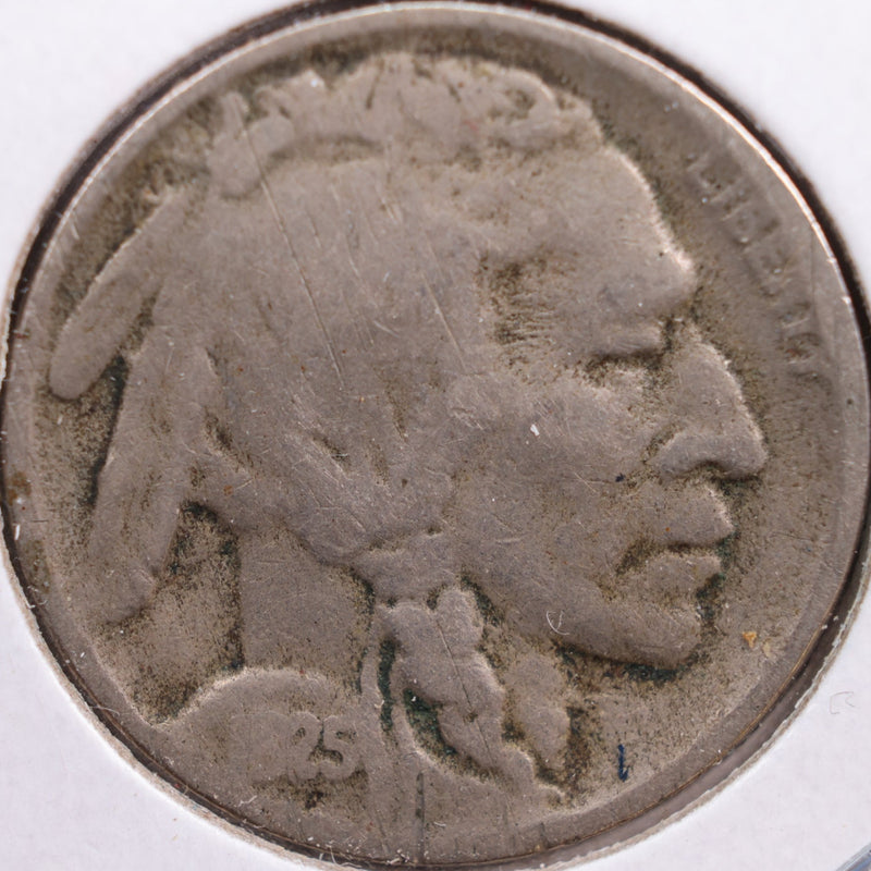1925-D Buffalo Nickel, Fine Circulated Coin, Store
