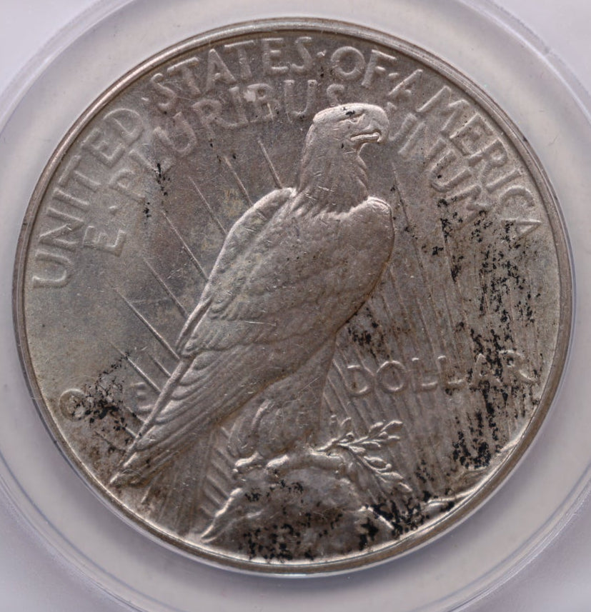 1935 Peace Silver Dollar, ANACS MS-61, Uncirculated Coin, Store DR076.