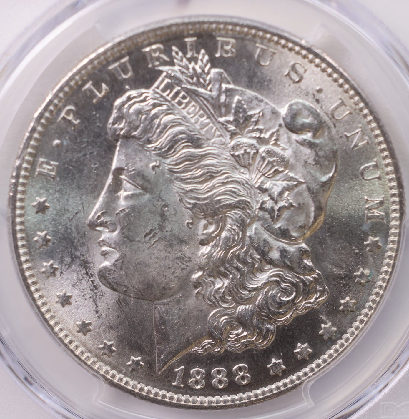 1888-S Morgan Silver Dollar., PCGS MS-62., Store #GM008