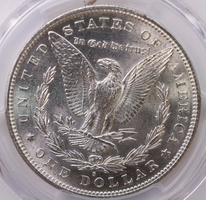 1888-S Morgan Silver Dollar., PCGS MS-62., Store