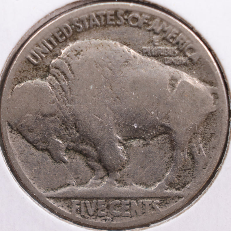 1925-D Buffalo Nickel, Very Good Circulated Coin, Store