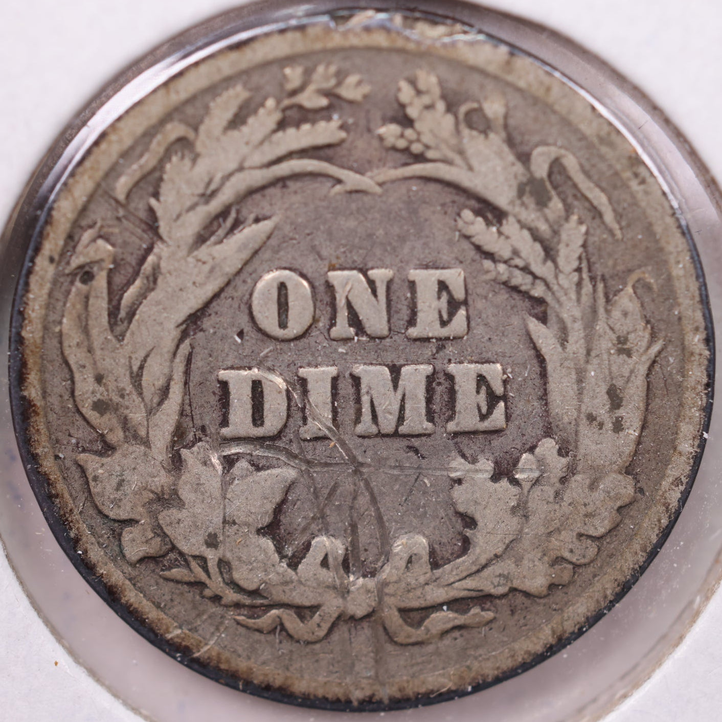 1899 Barber Dime, Good Circulated Coin, Store #19337