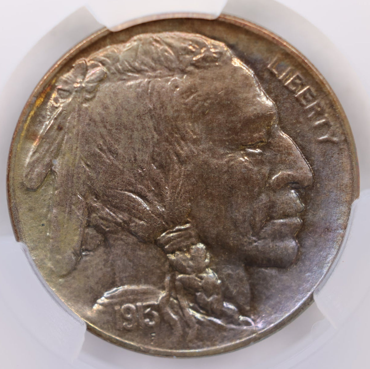 1913-D Buffalo Nickel, Type-1, CAC MS63, Uncirculated Coin, Store #NL