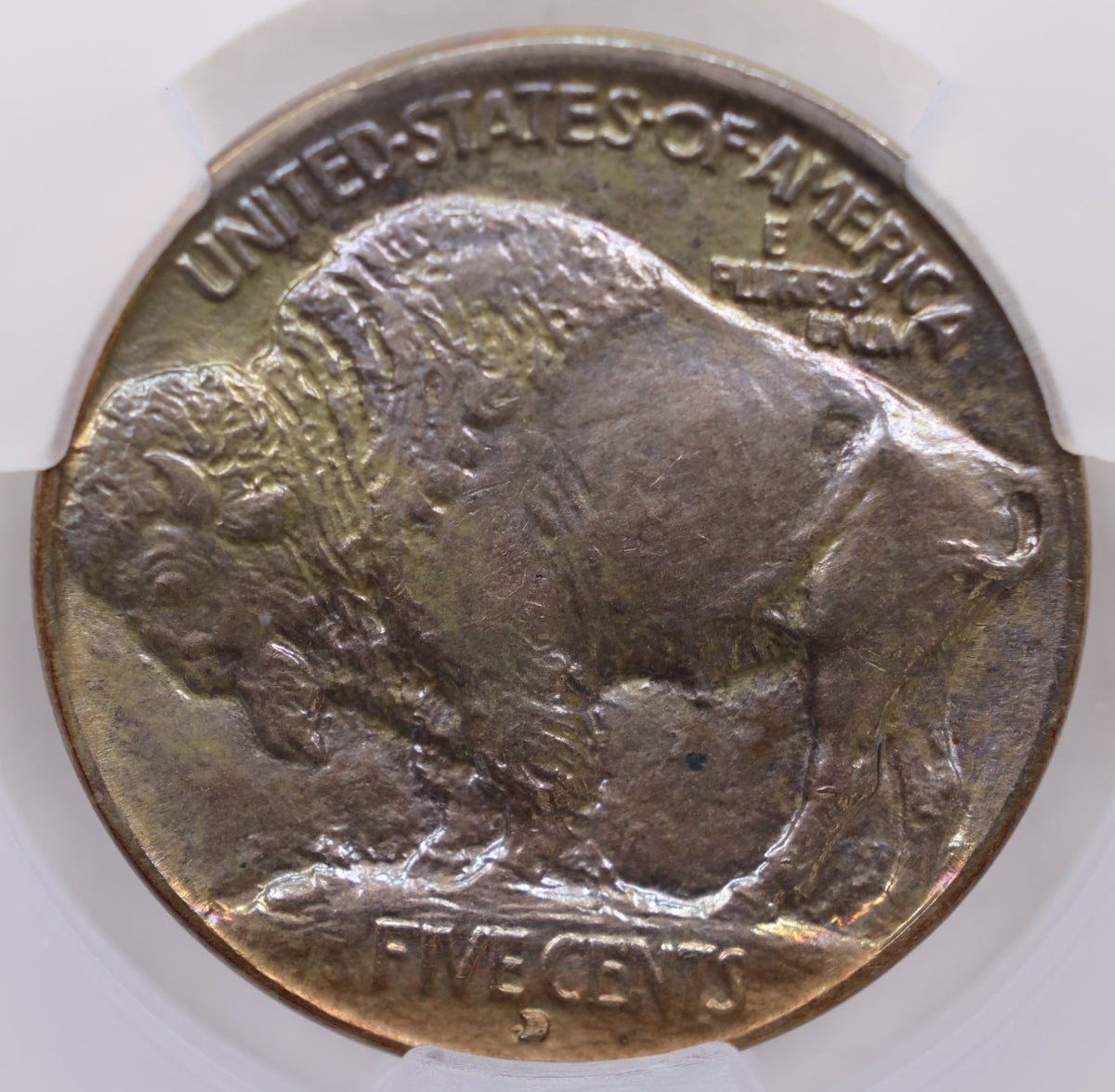 1913-D Buffalo Nickel, Type-1, CAC MS63, Uncirculated Coin, Store #NL