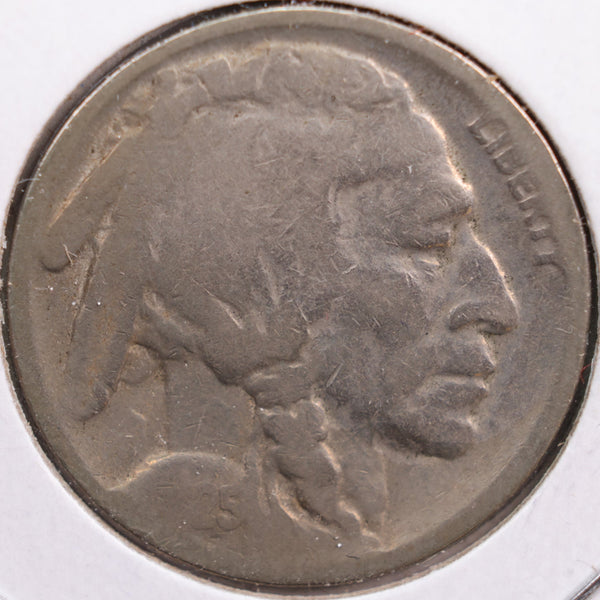1925-S Buffalo Nickel, Very Good Circulated Coin, Store #NL564