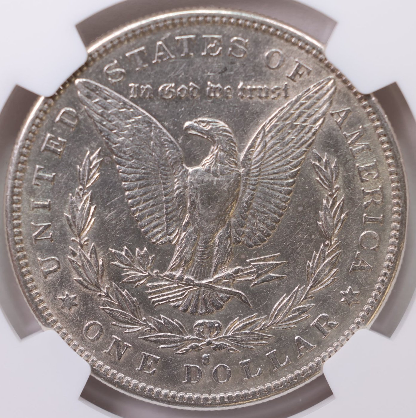1888-S Morgan Silver Dollar., NGC Graded AU-53., Store #GM014