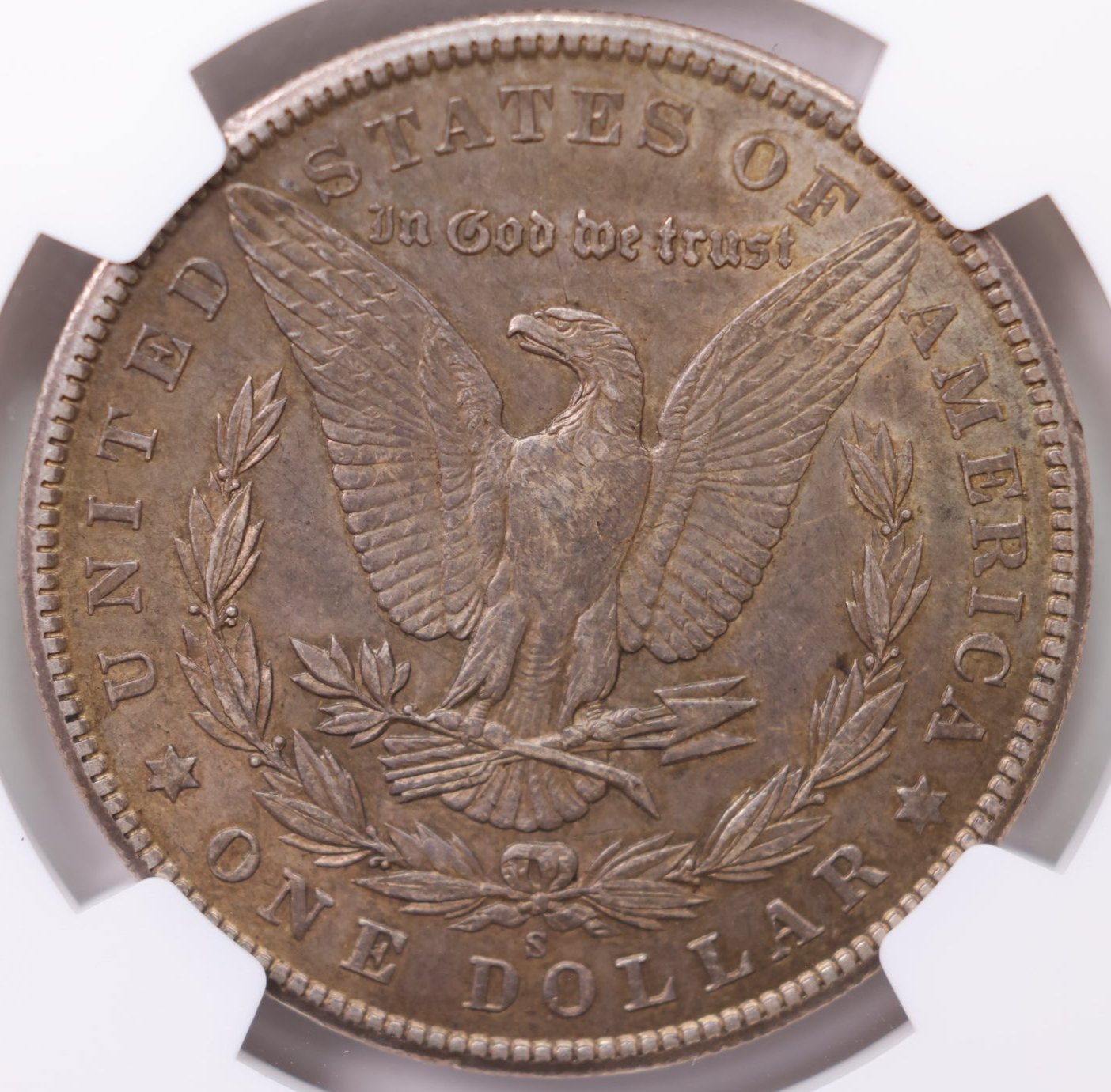 1902-S Morgan Silver Dollar., NGC Graded AU-58., Store #GM015