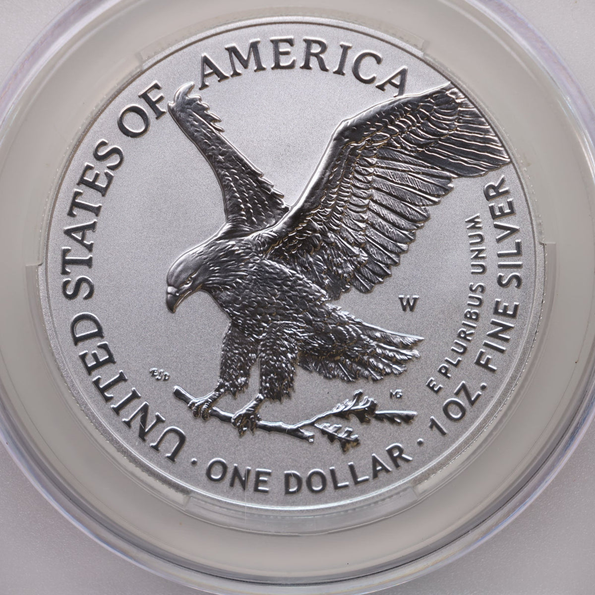 1776-2026 W American Silver Eagle, Enhanced, Liberty Bell, CAC MS70, Store AE003.