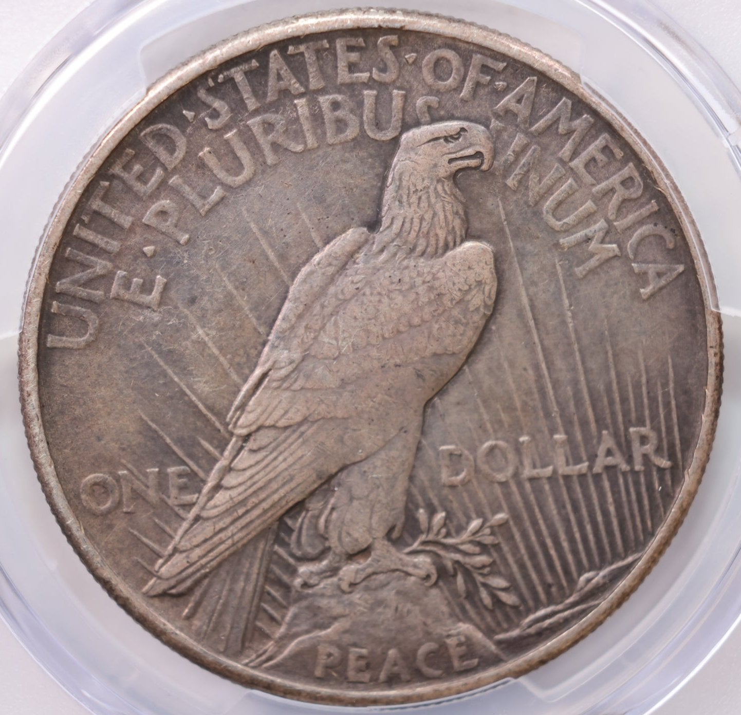 1921 Peace Silver Dollar., High Relief., PCGS AU Details., Store #GPD002