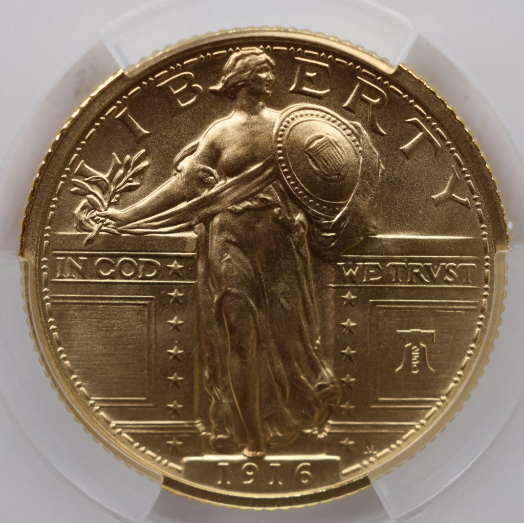 2026 Standing Liberty Quarter Gold Commemorative, CAC SP69, Store #GMC01.