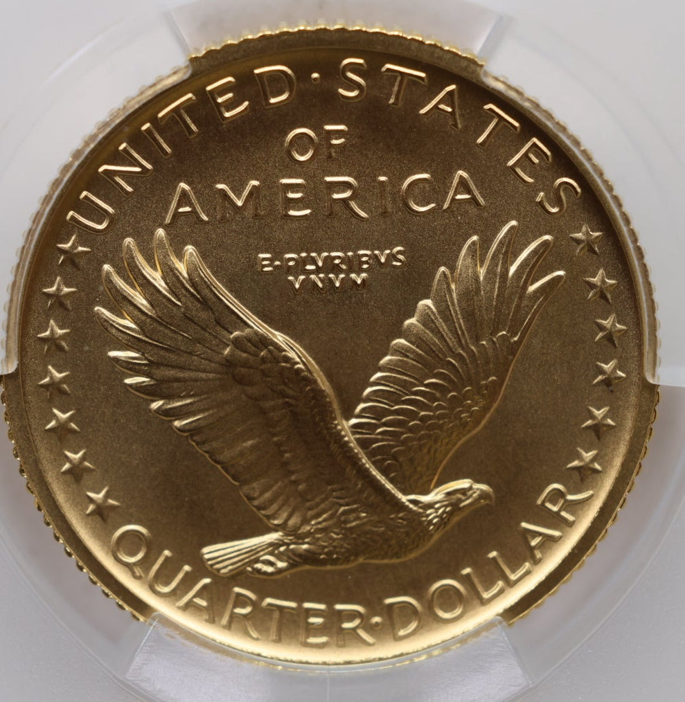 2026 Standing Liberty Quarter Gold Commemorative, CAC SP69, Store #GMC01.