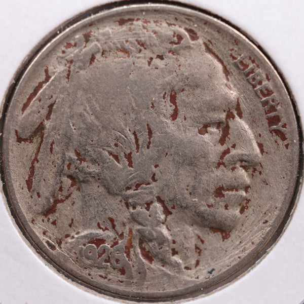 1926 Buffalo Nickel, Fine Circulated Coin, Store #NL574
