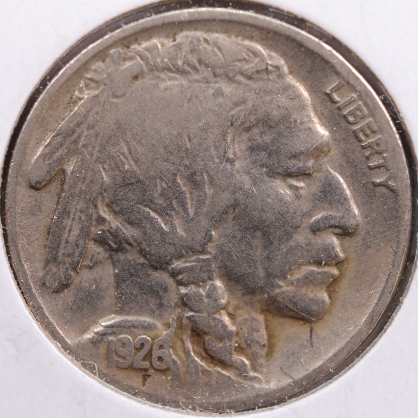 1926 Buffalo Nickel, Very Good Circulated Coin, Store #NL576