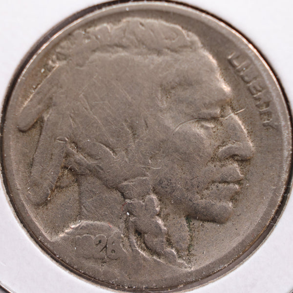1926-S Buffalo Nickel, Very Good Circulated Coin, Store #NL578
