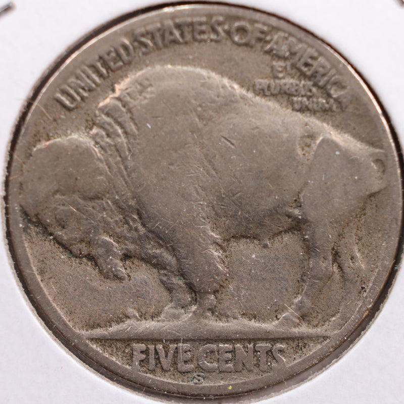 1926-S Buffalo Nickel, Very Good Circulated Coin, Store