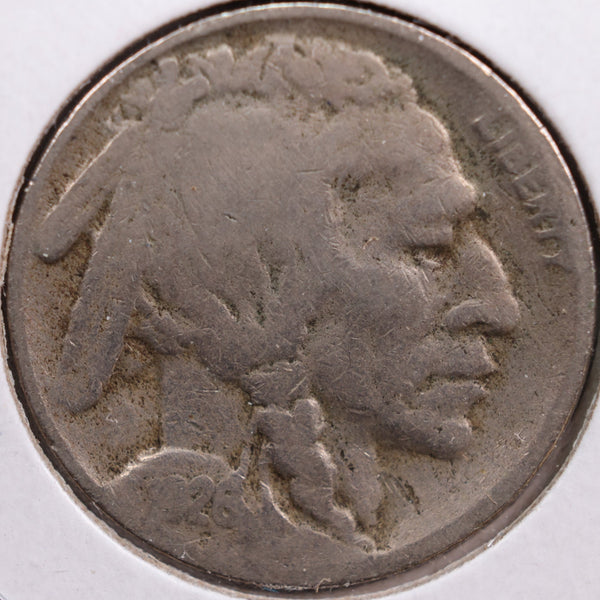 1926-S Buffalo Nickel, Very Good Circulated Coin, Store #NL579