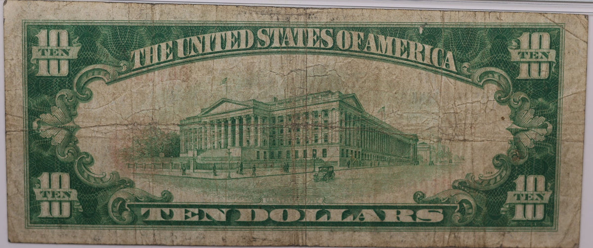 1929 $10, Marion, Wisconsin, National Currency, CH#12286. PMG Fine-15, Store#NBN045