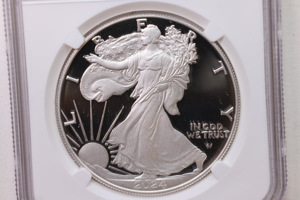 2024-S Proof American Silver Eagle., NGC PF-70., Store #GSE003