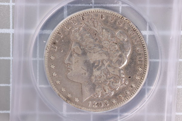 1893-CC Morgan Silver Dollar, ANACS "Genuine" Holder. Store Sale #23070221