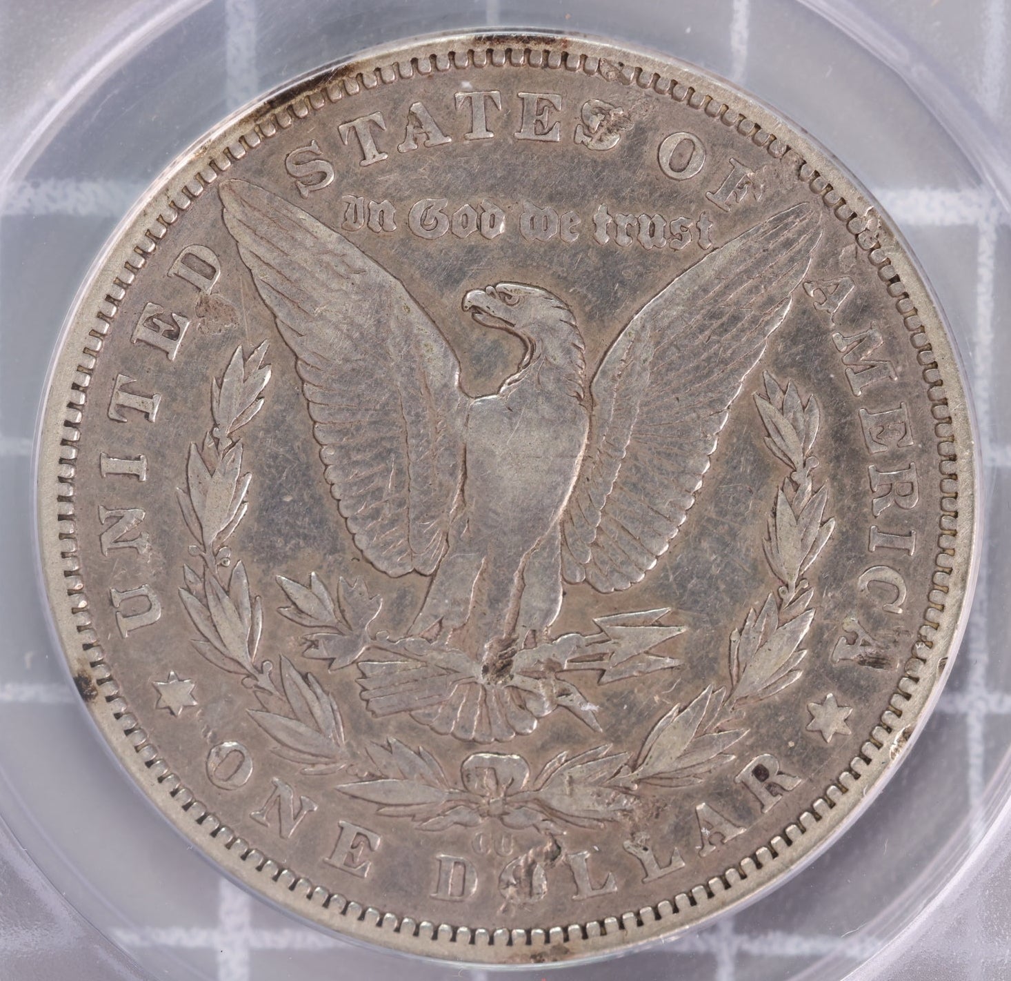 1893-CC Morgan Silver Dollar, ANACS "Genuine" Holder. Store Sale #DR0589.