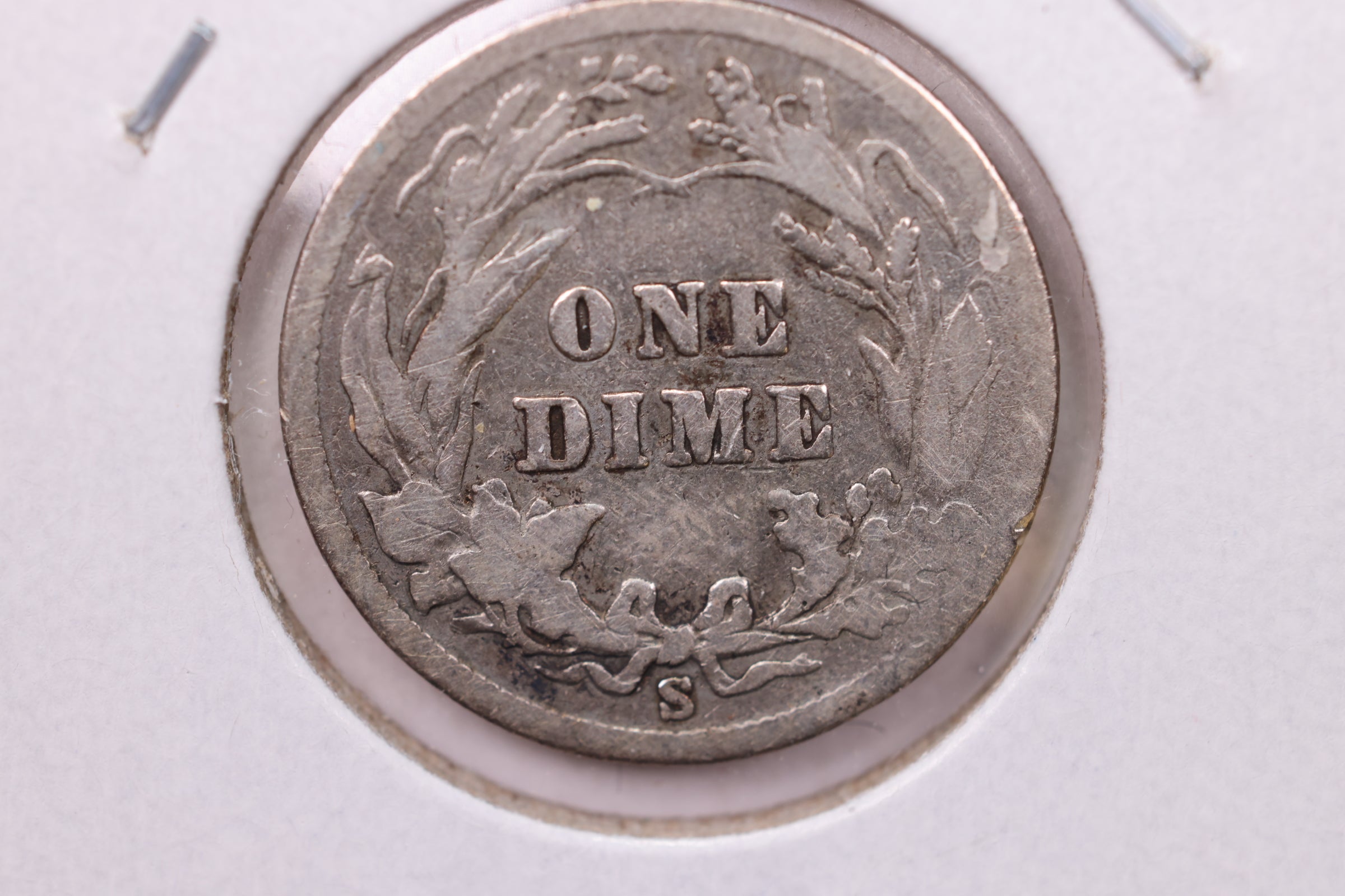 1900-S Barber Silver Dime., V.G., Store Sale #19364