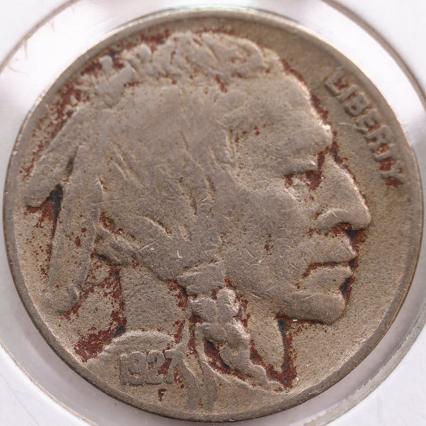 1927 Buffalo Nickel, Fine Circulated Coin, Store #NL585