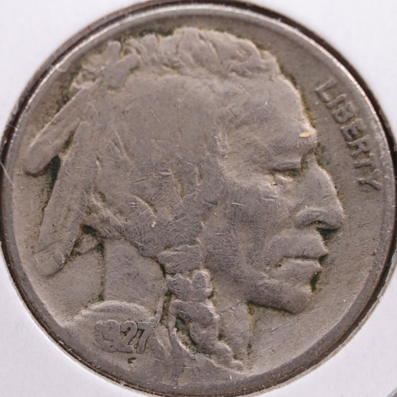 1927 Buffalo Nickel, Fine Circulated Coin, Store
