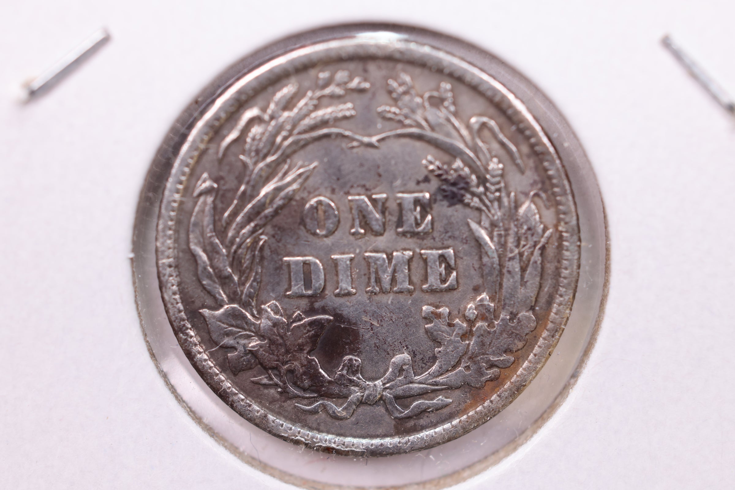 1901 Barber Silver Dime., XF Details., Store Sale #19372