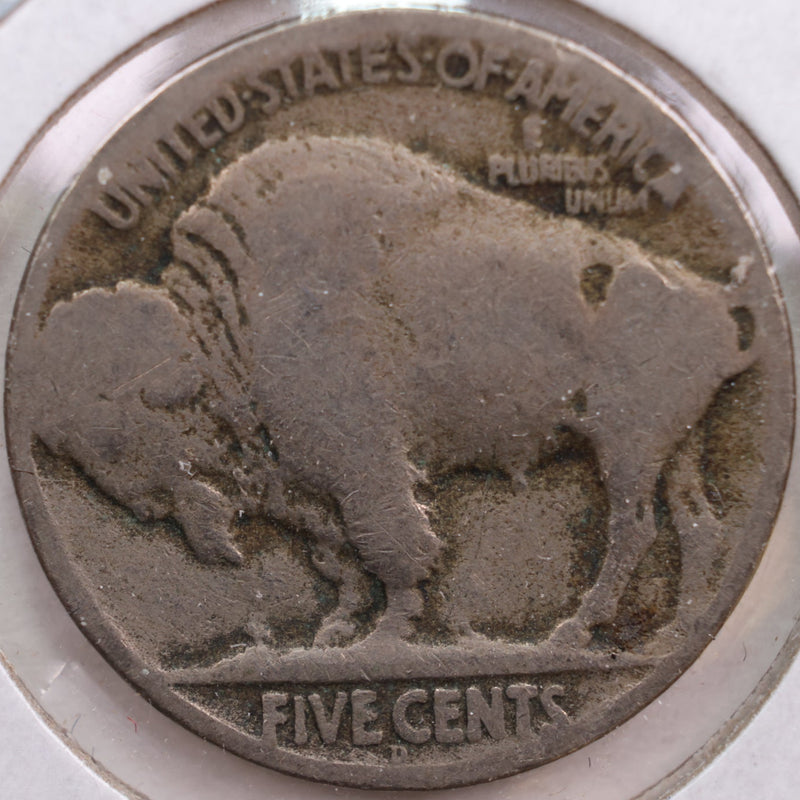 1927-D Buffalo Nickel, Good Circulated Coin, Store