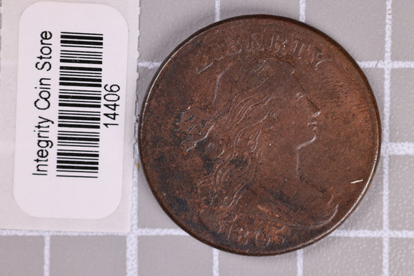 1805 Large Cent, Extra Fine Circulated Coin, Store Sale #14406